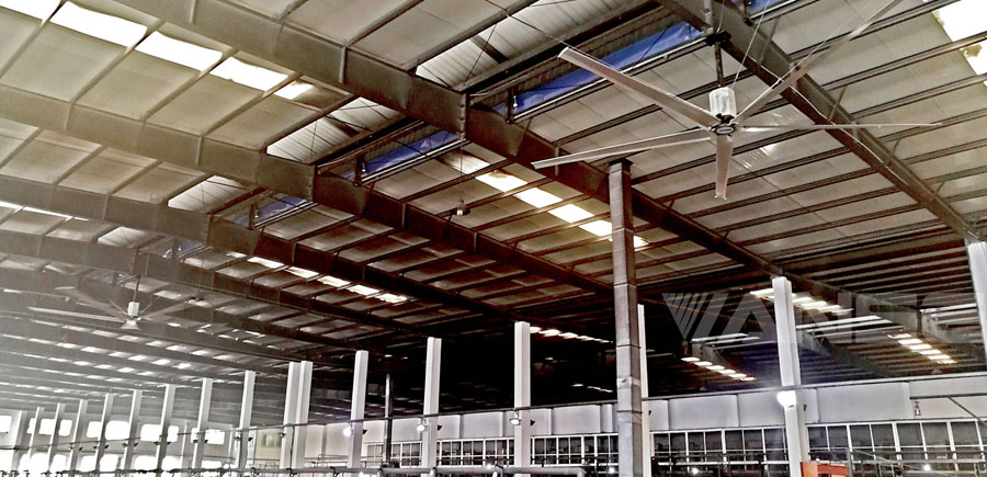 大型工业吊扇能降低空气湿度 大型工业吊扇能降低空气湿度