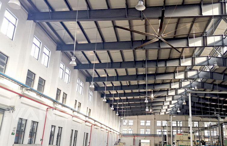 中国航天加工车间工业大风扇