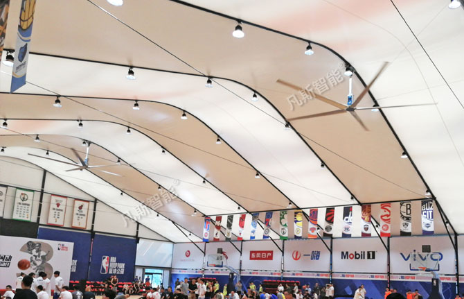 室内篮球馆工业大风扇快速通风降温