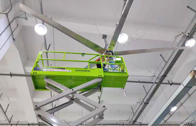 大型工业风扇安装步骤及要求